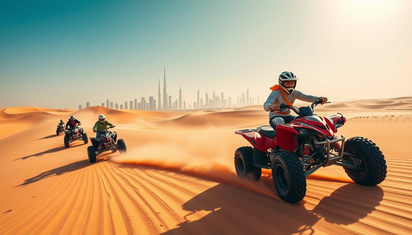 Dubai Desert Quad Bike Tour – Single Rider | Hotel Transfer